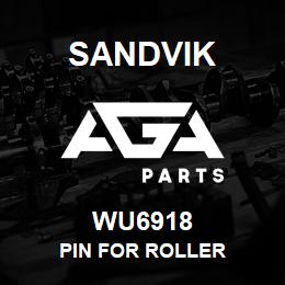 WU6918 Sandvik PIN FOR ROLLER | AGA Parts