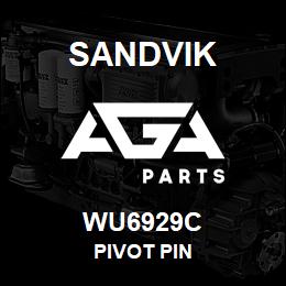 WU6929C Sandvik PIVOT PIN | AGA Parts