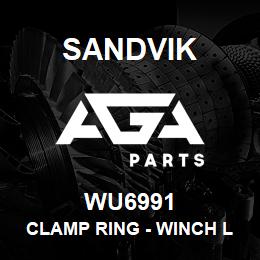 WU6991 Sandvik CLAMP RING - WINCH LIMITER | AGA Parts