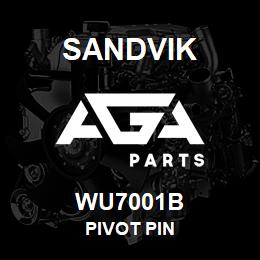 WU7001B Sandvik PIVOT PIN | AGA Parts