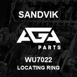 WU7022 Sandvik LOCATING RING | AGA Parts