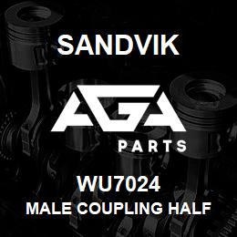 WU7024 Sandvik MALE COUPLING HALF | AGA Parts