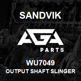 WU7049 Sandvik OUTPUT SHAFT SLINGER | AGA Parts