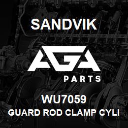 WU7059 Sandvik GUARD ROD CLAMP CYLINDER | AGA Parts