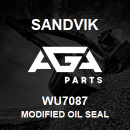 WU7087 Sandvik MODIFIED OIL SEAL | AGA Parts