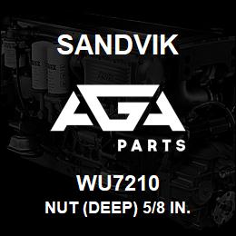 WU7210 Sandvik NUT (DEEP) 5/8 IN. UNC | AGA Parts