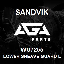 WU7255 Sandvik LOWER SHEAVE GUARD LEFT | AGA Parts