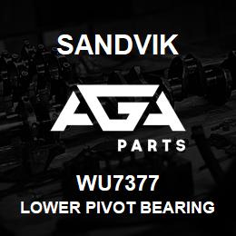 WU7377 Sandvik LOWER PIVOT BEARING | AGA Parts