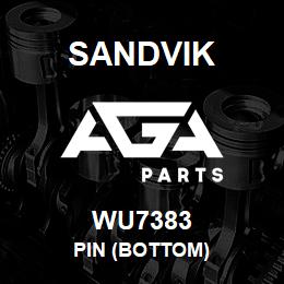 WU7383 Sandvik PIN (BOTTOM) | AGA Parts