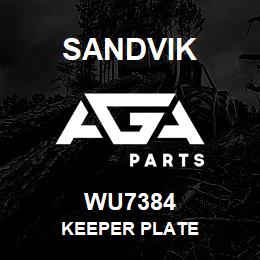 WU7384 Sandvik KEEPER PLATE | AGA Parts