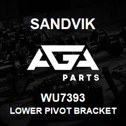 WU7393 Sandvik LOWER PIVOT BRACKET (RH) | AGA Parts