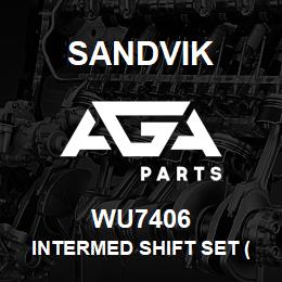 WU7406 Sandvik INTERMED SHIFT SET (8) 3000RH | AGA Parts