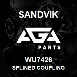 WU7426 Sandvik SPLINED COUPLING | AGA Parts