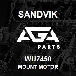 WU7450 Sandvik MOUNT MOTOR | AGA Parts