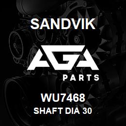 WU7468 Sandvik SHAFT DIA 30 | AGA Parts