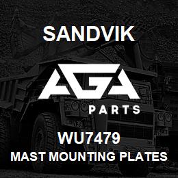 WU7479 Sandvik MAST MOUNTING PLATES | AGA Parts