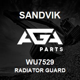 WU7529 Sandvik RADIATOR GUARD | AGA Parts