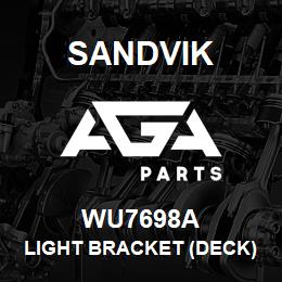 WU7698A Sandvik LIGHT BRACKET (DECK) | AGA Parts