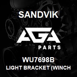 WU7698B Sandvik LIGHT BRACKET (WINCH) | AGA Parts