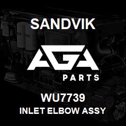 WU7739 Sandvik INLET ELBOW ASSY | AGA Parts