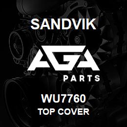 WU7760 Sandvik TOP COVER | AGA Parts