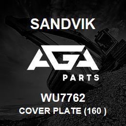 WU7762 Sandvik COVER PLATE (160 ) | AGA Parts