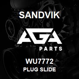 WU7772 Sandvik PLUG SLIDE | AGA Parts