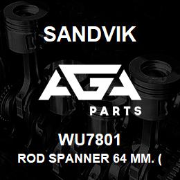 WU7801 Sandvik ROD SPANNER 64 MM. (2 7/8 IN. ) | AGA Parts