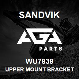 WU7839 Sandvik UPPER MOUNT BRACKET REV. 1 | AGA Parts