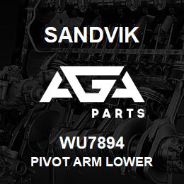 WU7894 Sandvik PIVOT ARM LOWER | AGA Parts