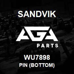 WU7898 Sandvik PIN (BOTTOM) | AGA Parts