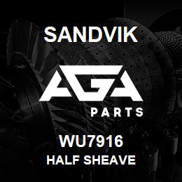 WU7916 Sandvik HALF SHEAVE | AGA Parts