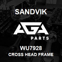 WU7928 Sandvik CROSS HEAD FRAME | AGA Parts