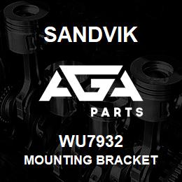 WU7932 Sandvik MOUNTING BRACKET | AGA Parts