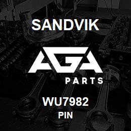 WU7982 Sandvik PIN | AGA Parts