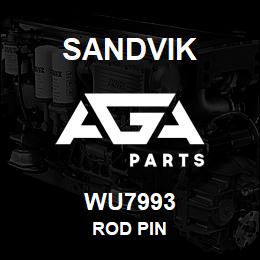 WU7993 Sandvik ROD PIN | AGA Parts