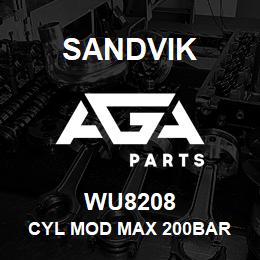 WU8208 Sandvik CYL MOD MAX 200BAR | AGA Parts