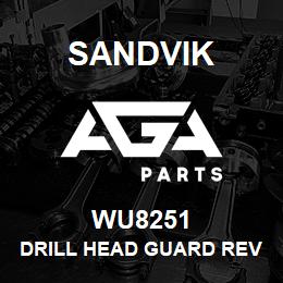 WU8251 Sandvik DRILL HEAD GUARD REV.3 | AGA Parts