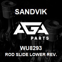 WU8293 Sandvik ROD SLIDE LOWER REV.3 | AGA Parts