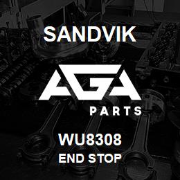 WU8308 Sandvik END STOP | AGA Parts