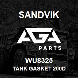 WU8325 Sandvik TANK GASKET 200D | AGA Parts