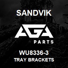 WU8336-3 Sandvik TRAY BRACKETS | AGA Parts