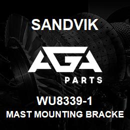 WU8339-1 Sandvik MAST MOUNTING BRACKETS 1000 R/H | AGA Parts