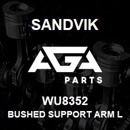 WU8352 Sandvik BUSHED SUPPORT ARM L.H. & R.H. | AGA Parts