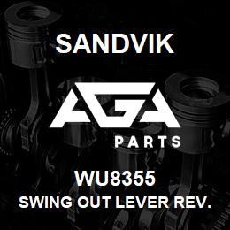 WU8355 Sandvik SWING OUT LEVER REV.5 650/1000 S-T-S | AGA Parts