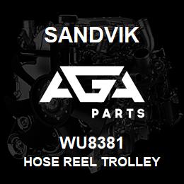 WU8381 Sandvik HOSE REEL TROLLEY | AGA Parts