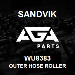 WU8383 Sandvik OUTER HOSE ROLLER | AGA Parts