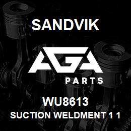 WU8613 Sandvik SUCTION WELDMENT 1 1/2 IN. | AGA Parts