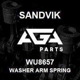 WU8657 Sandvik WASHER ARM SPRING | AGA Parts