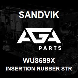 WU8699X Sandvik INSERTION RUBBER STRIP 16X3-90 | AGA Parts